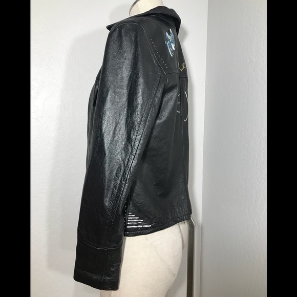 Hennes Collection Custom LeatherJacket 34 - Picture 4 of 9